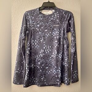 Columbia Omni-shade Long Sleeve Top Blue Size M